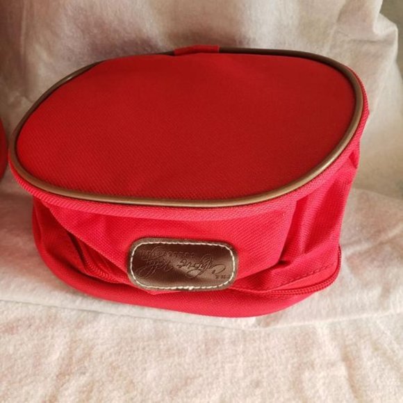 3 Piece NEW Catherine Kelly Red Collection Set of Travel Bags - Picture 4 of 5